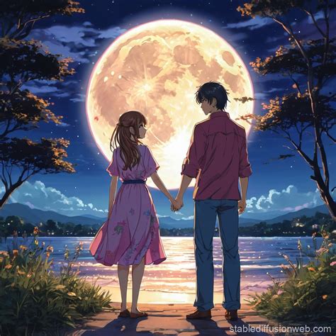 Couple Gambar Anime Pasangan Terpisah Terbaik