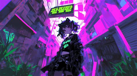 Dark Anime Girl Cool Style Untuk Wallpaper Eksklusif