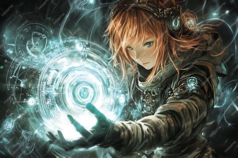 karakter anime wanita dengan kekuatan sihir bayangan