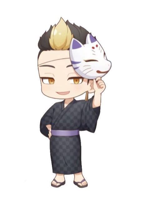 Versi chibi Shuji Hanma yang menggemaskan