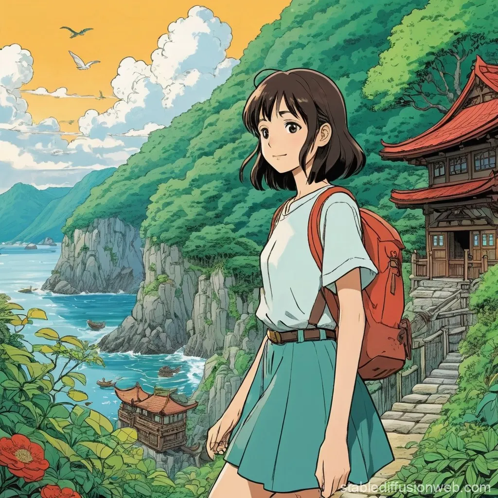 Desain minimalis foto anime couple terpisah
