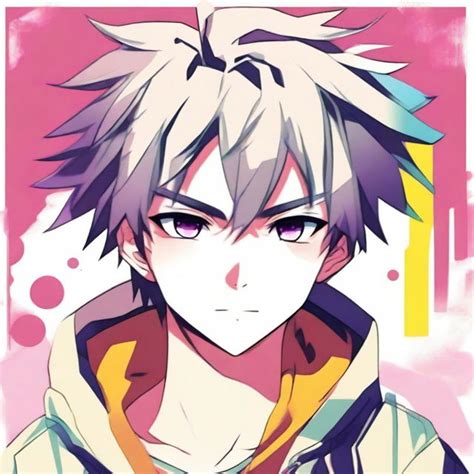 close up wajah karakter anime cowok keren