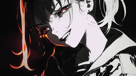 ilustrasi anime full color pada buku gambar untuk wallpaper