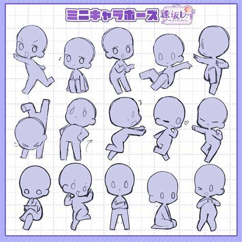 karakter anime lucu yang digambar di buku gambar
