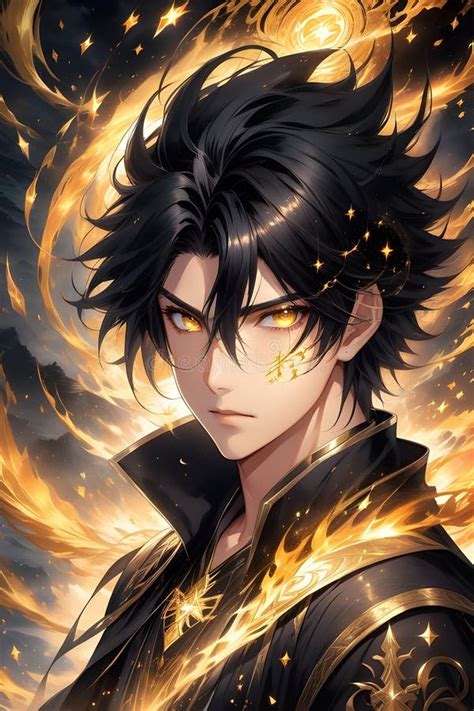Gambar anime keren cowok cool illustration gaya lukisan tangan