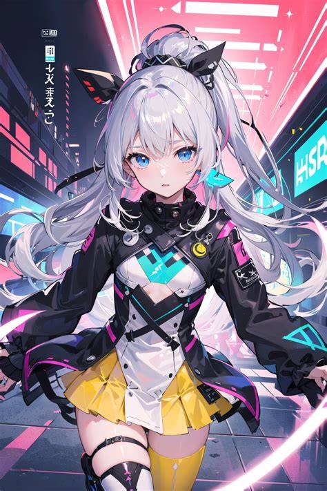 karakter anime dengan jaket sekolah keren