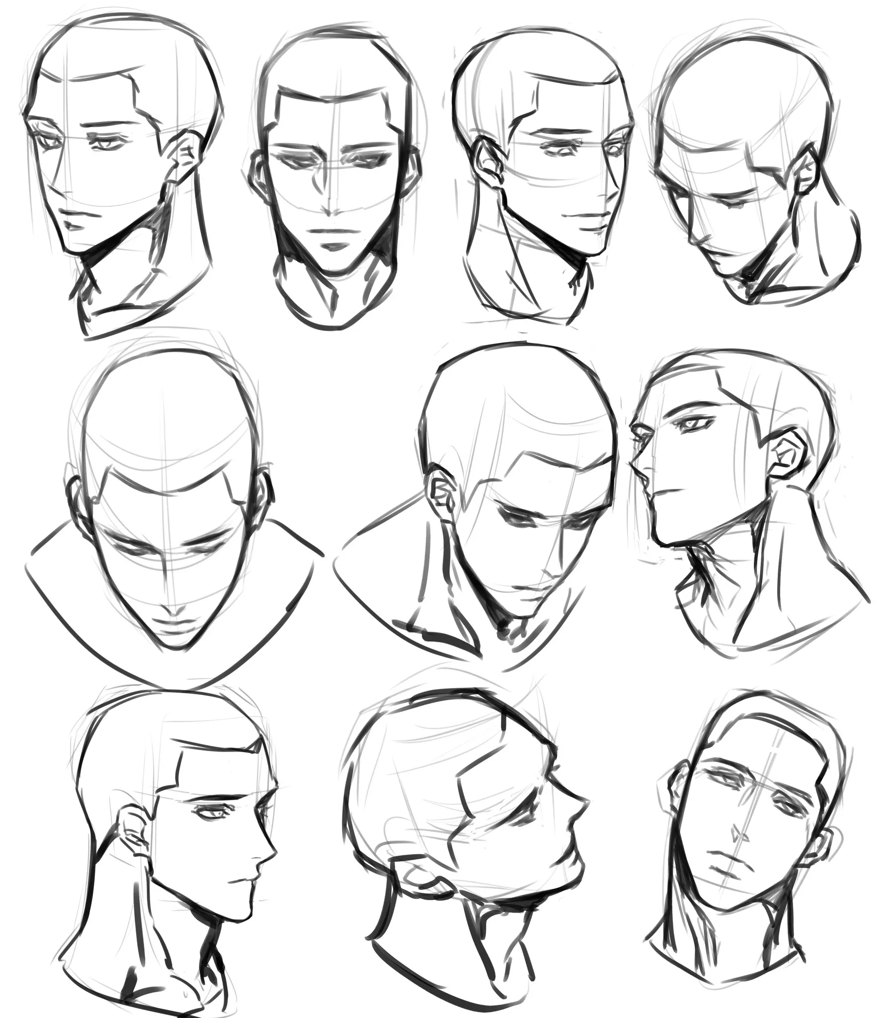 Gambar Anime Gampang Tapi Keren untuk Referensi Visual