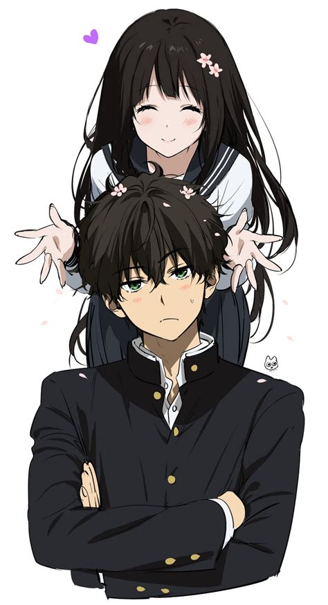 Pp Couple Anime Hyouka Terpisah Aesthetic Terbaru