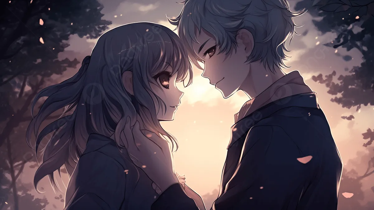 Pp Couple Anime Terpisah Aesthetic Untuk Profil Media Sosial