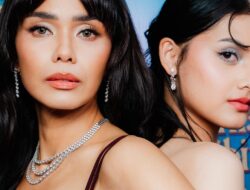 Potret Adinia Wirasti – Callista Arum, Berkilau di Premiere Vidio Original Series Manis di Bibir