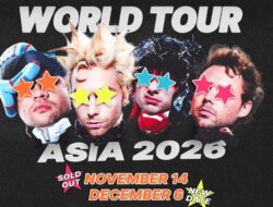 5 Seconds of Summer Tambah Konser Encore di Jakarta untuk “Everyone’s A Star!” World Tour Asia 2026