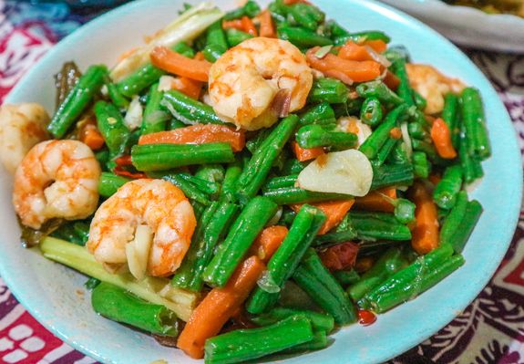 Resep Oseng Kacang Panjang dan Udang Resep Oseng Kacang Panjang dan Udang