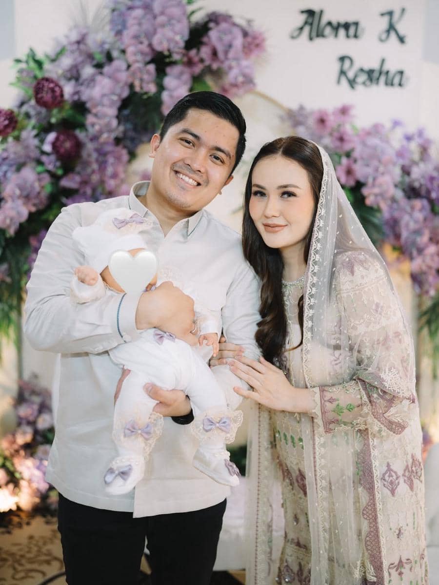 potret keluarga Sarah Gibson