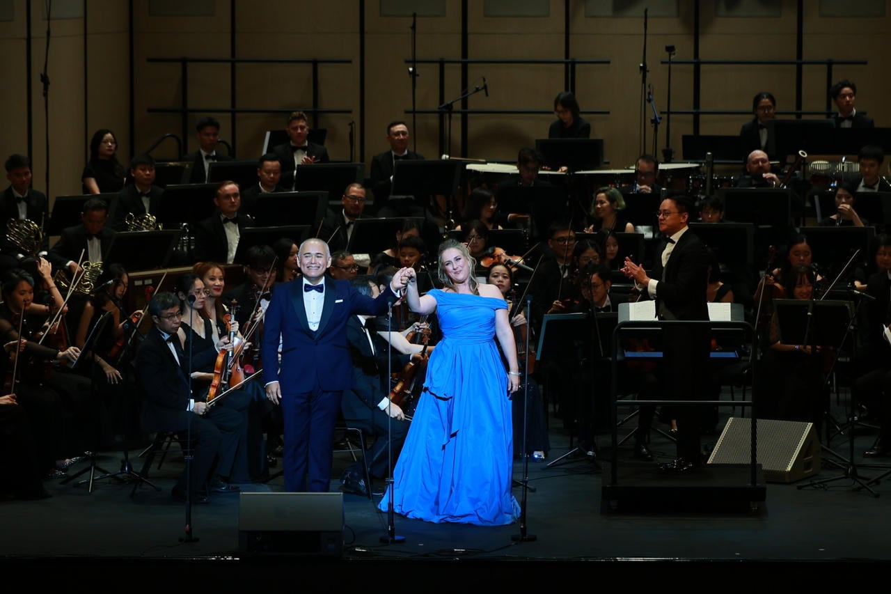 Diana Damrau adalah salah satu dari tiga artis opera internasional yang berpartisipasi dalam