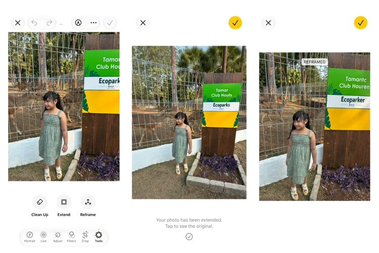 Tools yang lebih banyak di aplikasi Photos iOS 27.