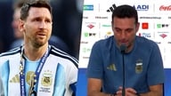 Pelatih Scaloni menangis setelah final Piala Dunia: 'Messi tetap pemain terhebat.'