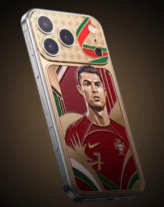 Caviar Rilis Hape Mewah Edisi Messi dan Ronaldo 2 HP Caviar edisi Ronaldo