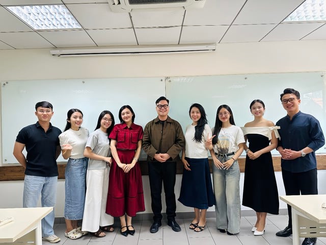 MC dan aktris Quan Han membawa pola pikir produksi ke perjalanan pelatihannya di The TVFACE University 2026 - Foto 2.