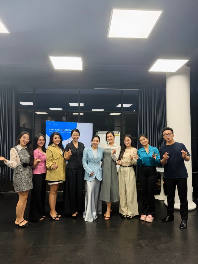 MC dan aktris Quan Han membawa pola pikir produksi ke perjalanan pelatihannya di The TVFACE University 2026 - Foto 9.