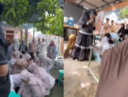Viral Seleb TikTok Mat Peci Kasih THR Bak Beri Makan Ayam, Sampai Habis Rp50 Juta
