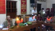 Quang Ninh: 11 awak kapal yang mengalami kesulitan akibat Topan No. 1 segera dibawa ke tempat berlindung yang aman.