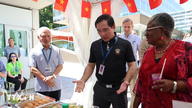 Stan Vietnam di Hari Terbuka WTO 2026 dipenuhi dengan aktivitas.