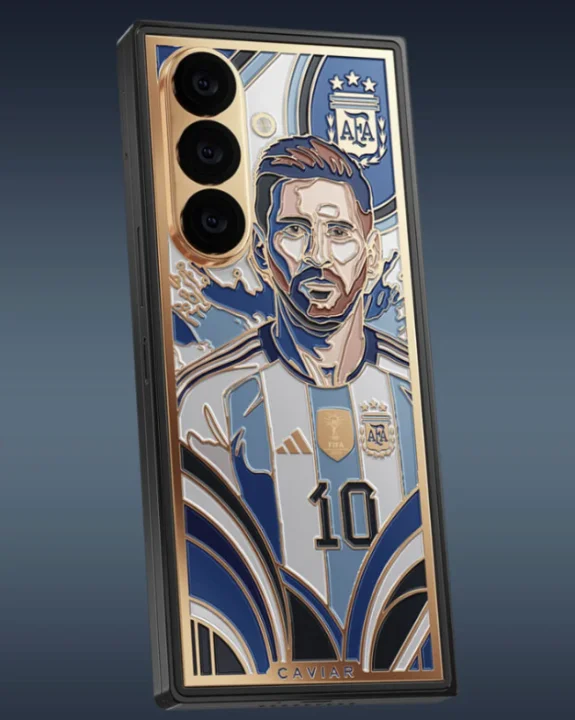 Caviar Rilis Hape Mewah Edisi Messi dan Ronaldo 1 HP Caviar edisi Messi