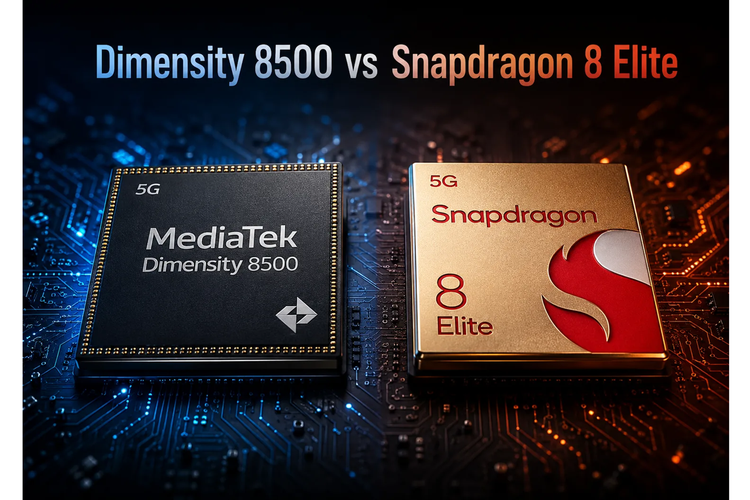Poco F8 Pro ditenagai chipset Qualcomm Snapdragon 8 Elite (3nm), sedangkan Xiaomi 17T diotaki MediaTek Dimensity 8500 (4nm).
