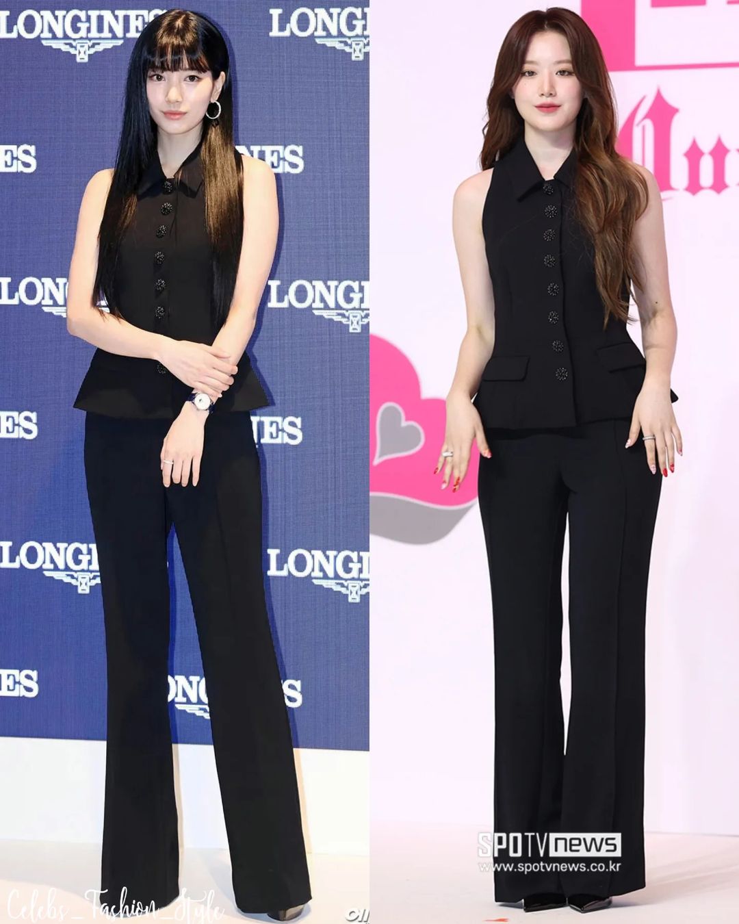 Persaingan gaya busana selebriti minggu lalu: 3 idola menyukai desain gaun yang sama, Suzy bersaing dengan bintang Korea dan Eropa - Foto 1.