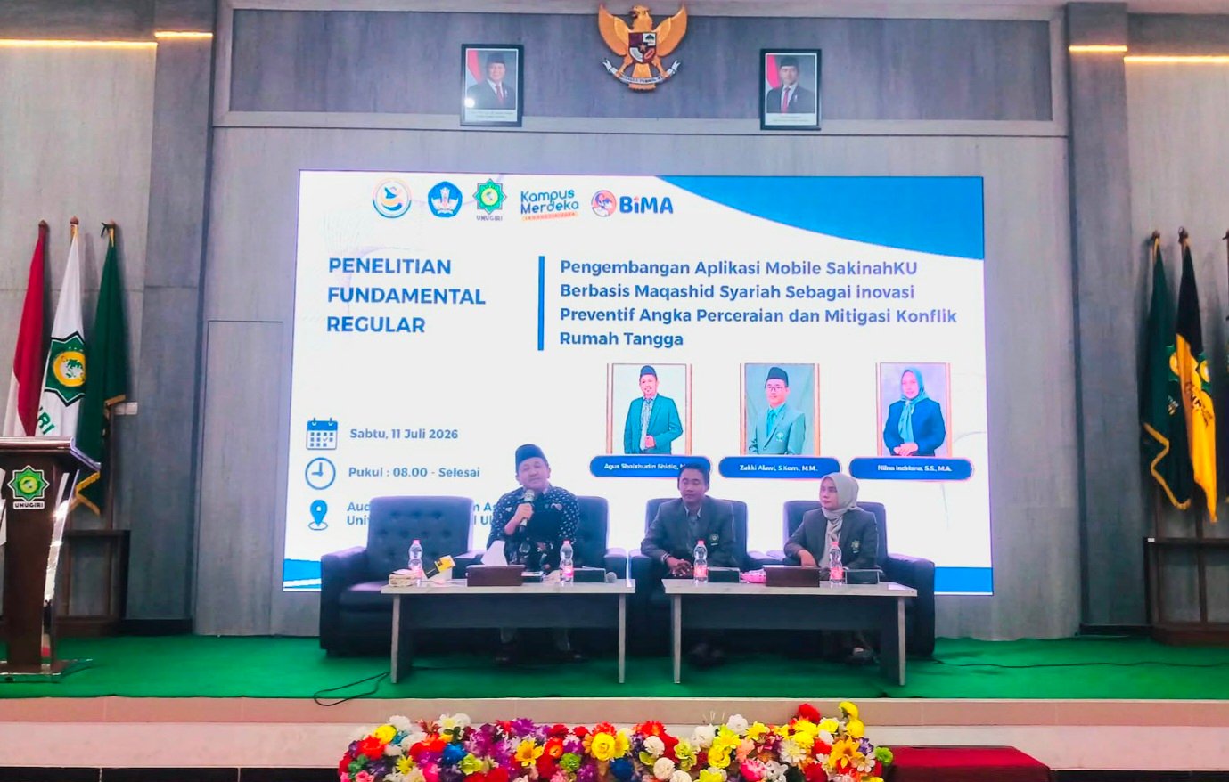UNUGIRI Kembangkan Aplikasi SakinahKU, Inovasi Digital Berbasis Maqashid Syariah untuk Cegah Perceraian